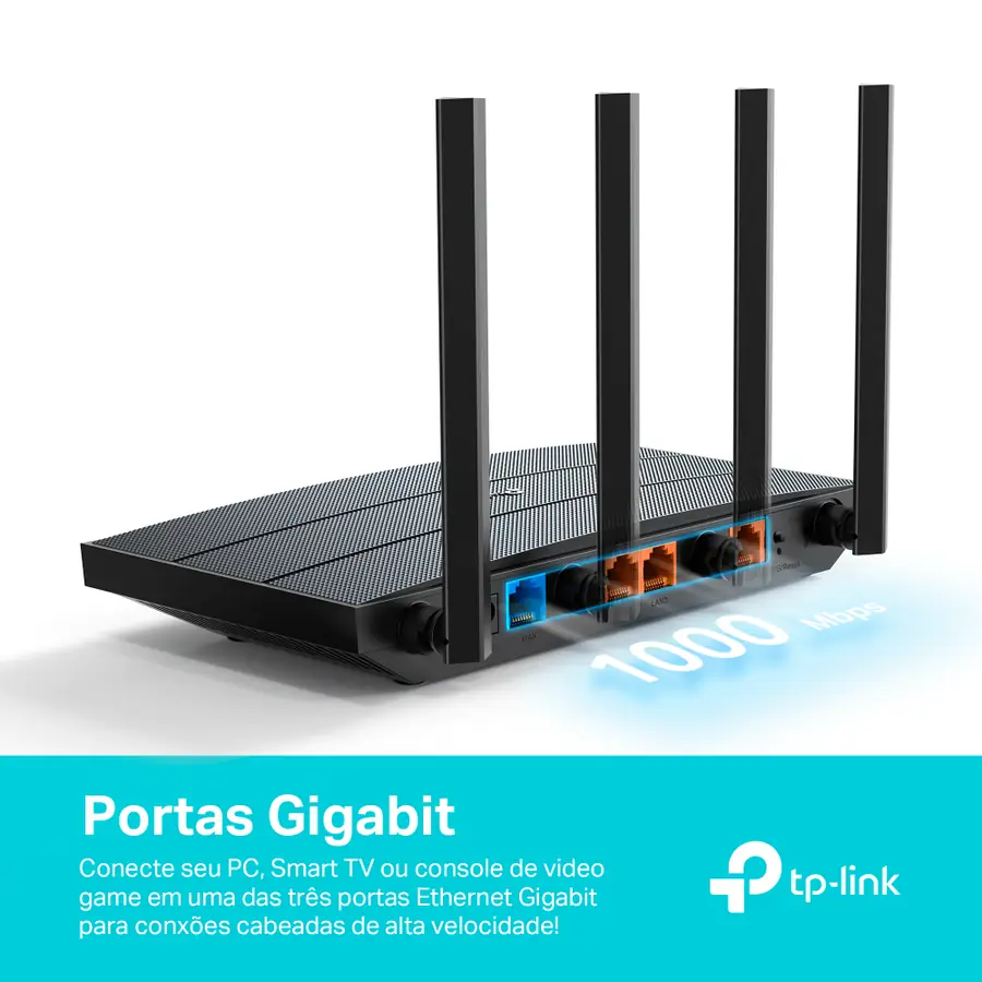 Review Roteador Tp-link Ax12 Wifi 6 Archer Ax1500 Dual Band Gigabit - hero